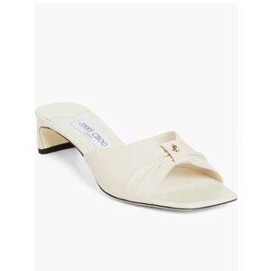 Jimmy Choo Annika Slide Sandal (Women) Latte 8.5US / 38.5EU